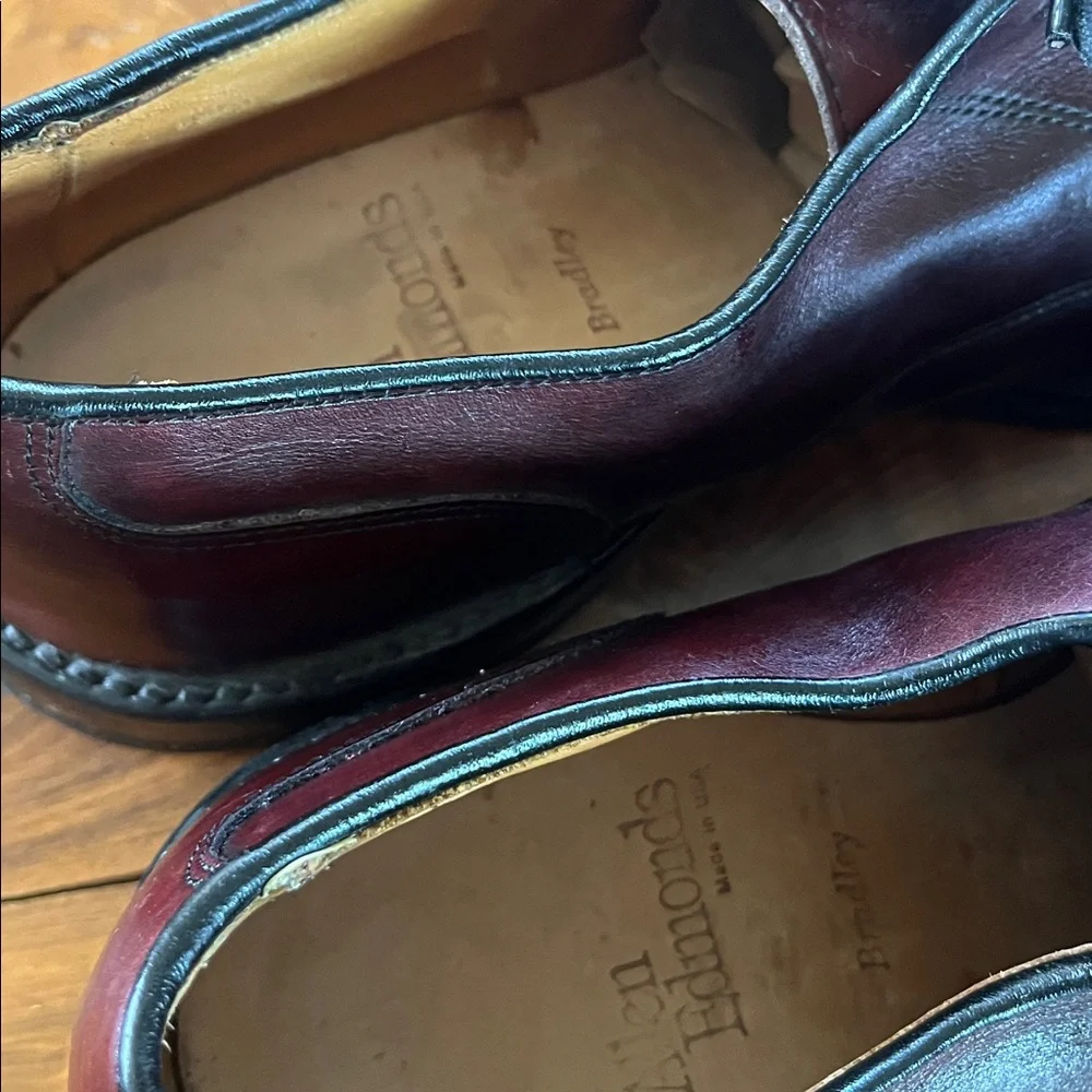Allen Edmonds Bradley Burgundy Men’s Dress Shoes 7.5 D